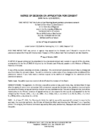 B22-2325KL Notice of Decision
